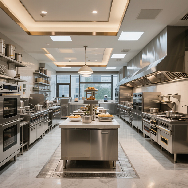 Automatische kommerzielle Küch – Range Commercial Kitchen Bewertung und Preis